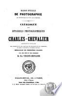 Catalogue des appareils photographiques