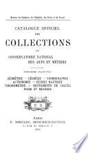 Catalogue des collections