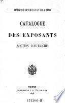 Catalogue des exposants