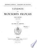 Catalogue des manuscrits francais