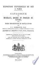 Catalogue des minéraux, roches et fossiles du Canada
