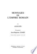 Catalogue des monnaies de l'Empire romain: Auguste