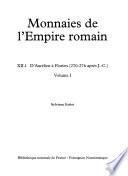 Catalogue des monnaies de l'Empire romain