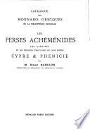 Catalogue des monnaies grecques de la Bibliotheque nationale: Introduction. Catalogue