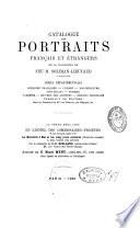 Catalogue des portraits français et étrangers de la collection de feu M. Soliman-Lieutaud