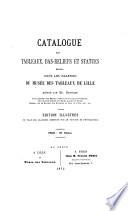 Catalogue des tableaux