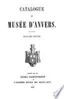 Catalogue du musée d'Anvers