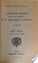 Catalogue général des livres imprimés: auteurs - collectivités-auteurs - anonymes, 1960-1964