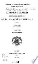 Catalogue général des livres imprimés: auteurs - collectivités-auteurs - anonymes, 1960-1964