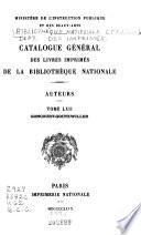 Catalogue général des livres imprimés: auteurs - collectivités-auteurs - anonymes, 1960-1964