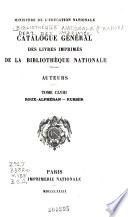 Catalogue général des livres imprimés: auteurs - collectivités-auteurs - anonymes, 1960-1964