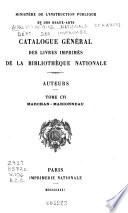 Catalogue général des livres imprimés: auteurs - collectivités-auteurs - anonymes, 1960-1964