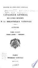 Catalogue général des livres imprimés: auteurs - collectivités-auteurs - anonymes, 1960-1964