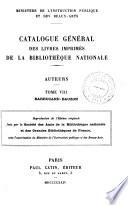 Catalogue général des livres imprimés de la Bibliothèque nationale