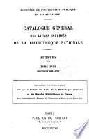 Catalogue général des livres imprimés de la Bibliothèque nationale