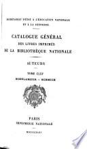 Catalogue général des livres imprimés de la Bibliothèque nationale