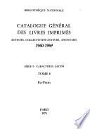 Catalogue général des livres imprimés