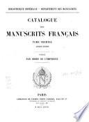 Catalogue général des manuscrits français