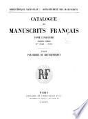 Catalogue général des manuscrits français ...