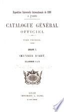 Catalogue général officiel