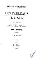 Catalogue historique et descriptif des tableaux appartenans à s.a.s.mgr. le duc d'Orléans