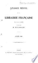 Catalogue mensuel de la librairie française