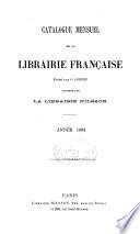 Catalogue Mensuel de la Librairie Française
