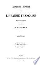 Catalogue Mensuel de la Librairie Française