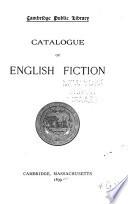 Catalogue of English Fiction