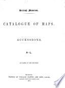 Catalogue of Printed Maps