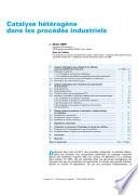 Catalyse hétérogène dans les procédés industriels