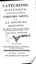 Catéchisme historique
