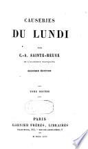 Causeries du lundi