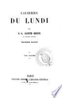 Causeries du lundi