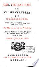 Causes celébres et interessantes, ..