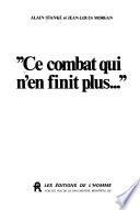 Ce combat qui n'en finit plus ...