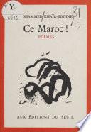 Ce Maroc !