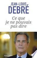Ce que je ne pouvais pas dire