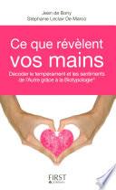 Ce que révèlent vos mains