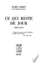 Ce qui reste de jour