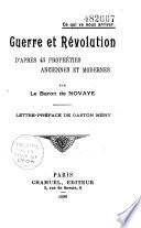 Ce qui va nous arriver. Guerre et révolution