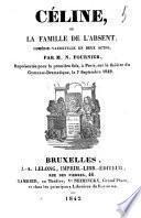 Céline ou La famille de l'absent