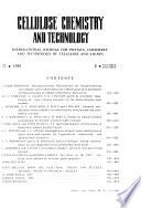 Cellulose Chemistry and Technology