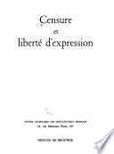 Censure et liberté d'expression