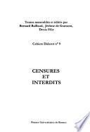 Censures et interdits