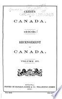 Census of Canada, 1880-81
