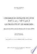 Céramiques antiques en Lycie
