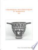 Céramiques hellénistiques et romaines