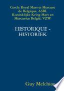 Cercle Royal Mars et Mercure HISTORIQUE-HISTORIEK