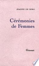 Cérémonies de femmes